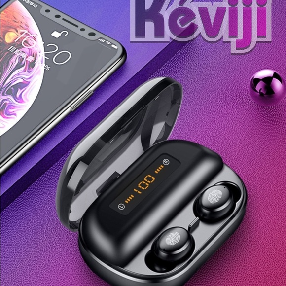 Waterproof V11 Pro noise canceling,150 hrs listening time, 2400mAh powerbank - Picture 15 of 16